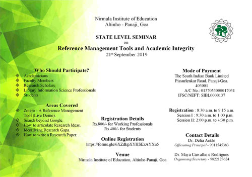 State Level Seminar